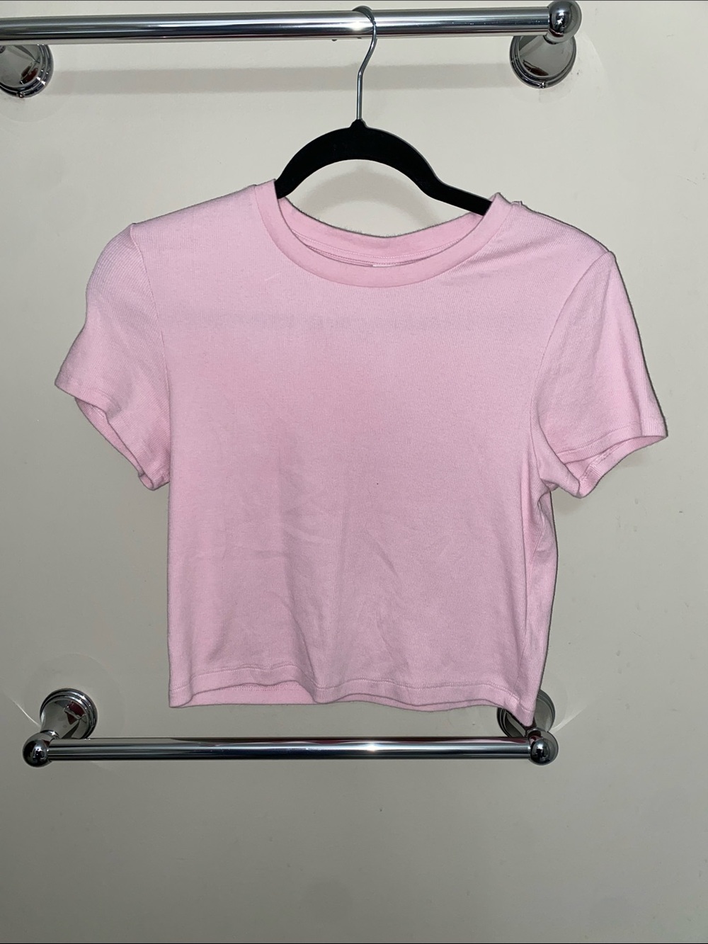 Ribbed Crop Tee Aritzia